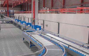 Pic: Carrefour e-Commerce-Center Conveyor belt